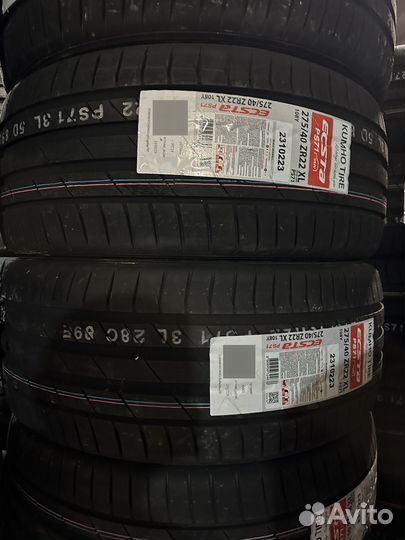 Kumho Ecsta PS71 275/40 R22 и 315/35 R22 111Y