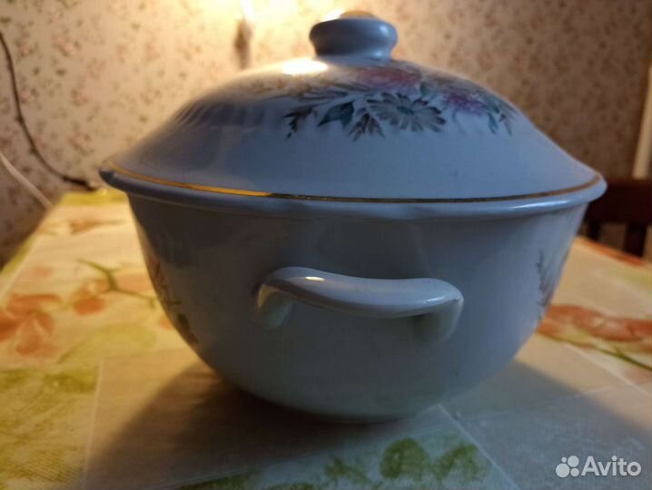 Супница фарфор СССР