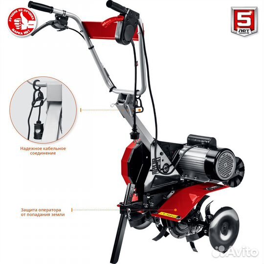 Электрический культиватор зубр, 2500 Вт