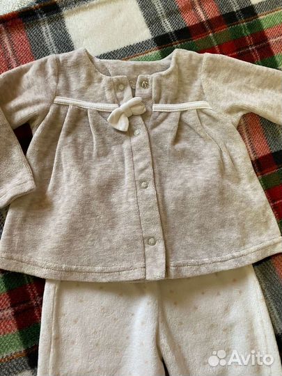 Вещи пакетом девочка 56-62 рост