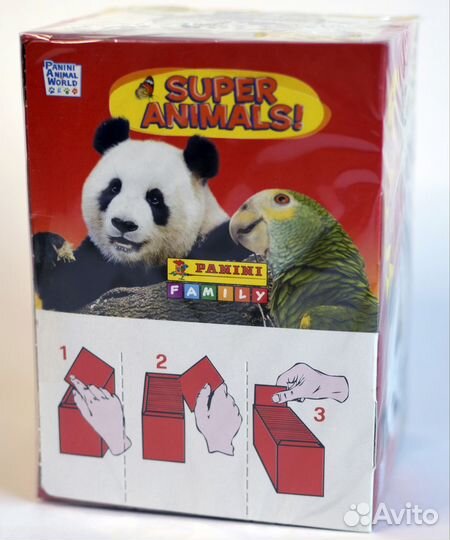 Блок наклеек к альбому Super Animals (500 наклеек)