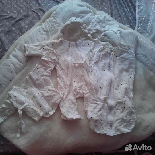 Тёплый конверт на выписку