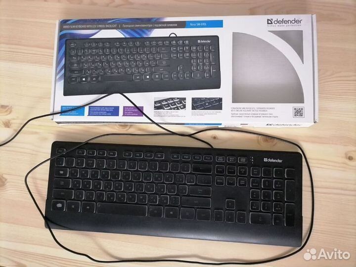 Клавиатура с подсветкой Defender NovaSM-690