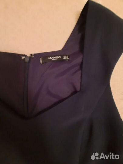 Платье женское темно- синее, размер