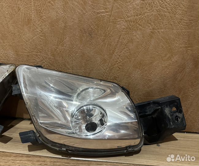 Противотуманные фары на peugeot 308