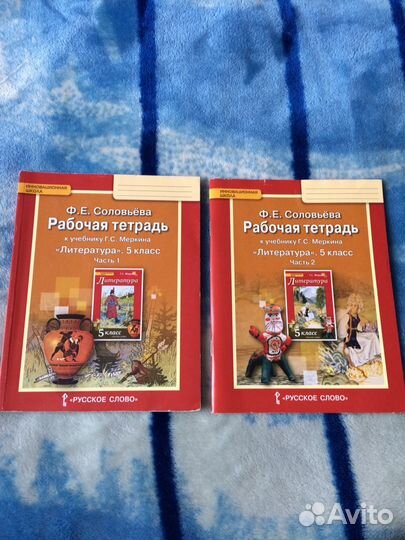 Рабочая тетрадь к учебнику Г.С.Меркина литература