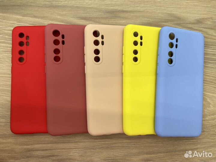 Чехол силиконовый на Xiaomi Mi Note10lite