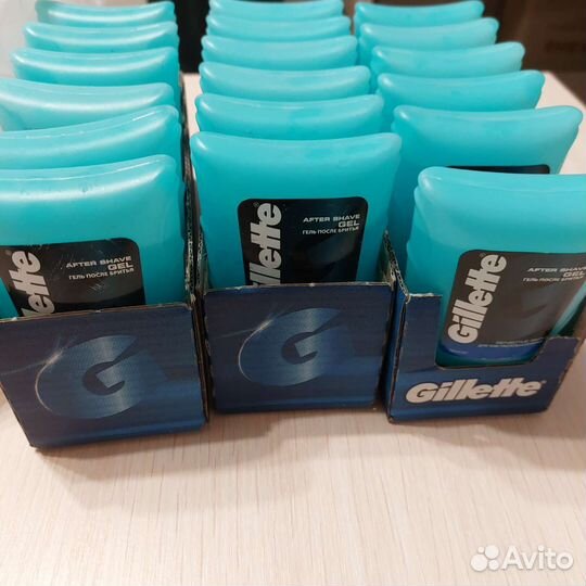 Гель после бритья gillette