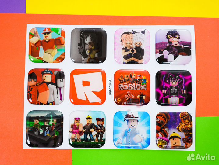 3d стикеры оптом