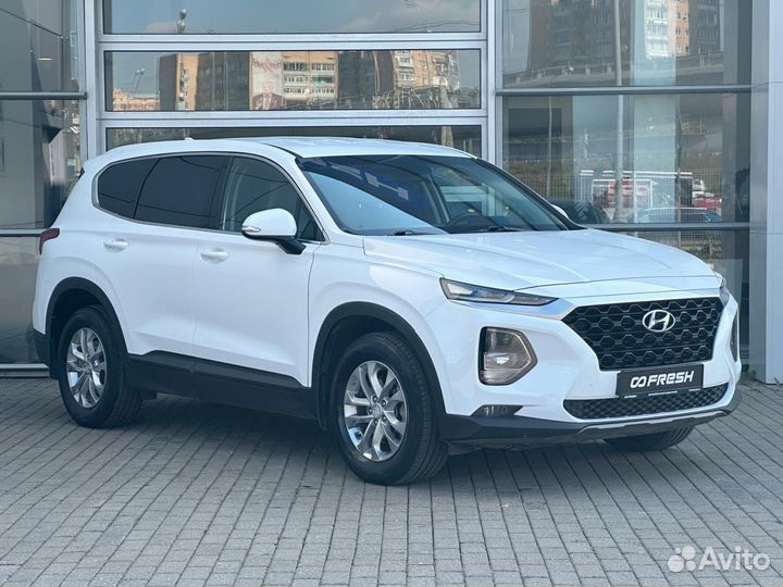 Hyundai Santa Fe 2.4 AT, 2019, 123 893 км