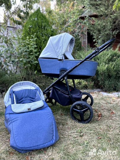 Коляска 2 в 1 adamex reggio