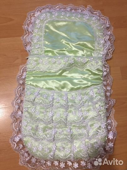 Конверт на выписку с кружевом