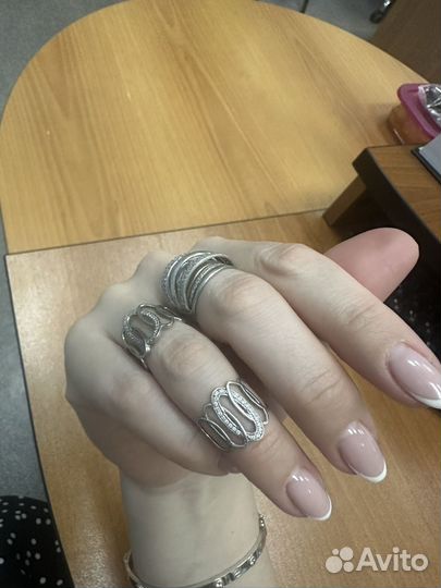 Серебряные кольца