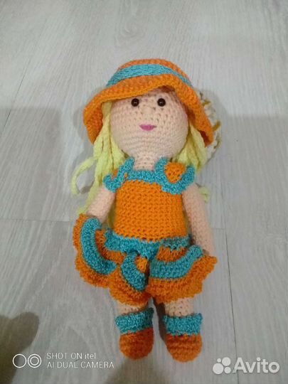 Вязанные игрушки ручной работы