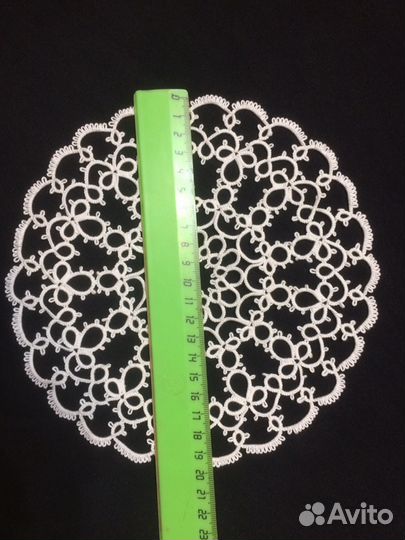 Кружевная салфетка