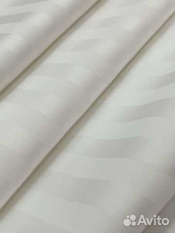 Ткань страйп сатин на отрез