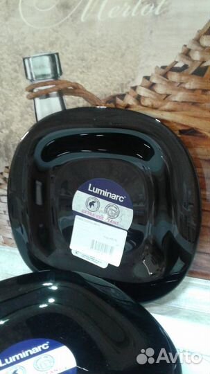 Набор тарелок Luminarc + блюдо (новые)