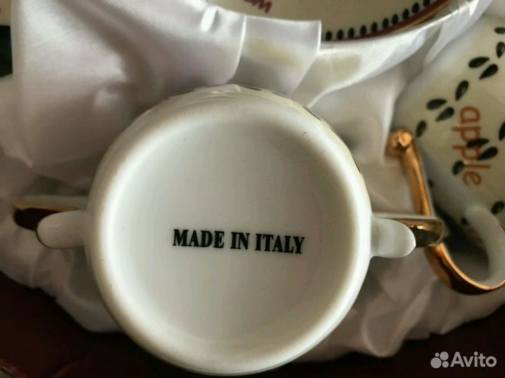 Новый чайный сервиз Италия