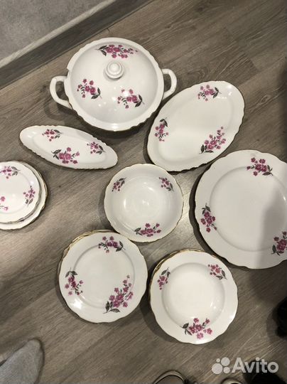 Столовый сервиз дулево