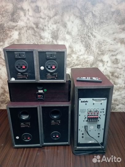 Колонки BBK 5.1 для домашнего кинотеатра
