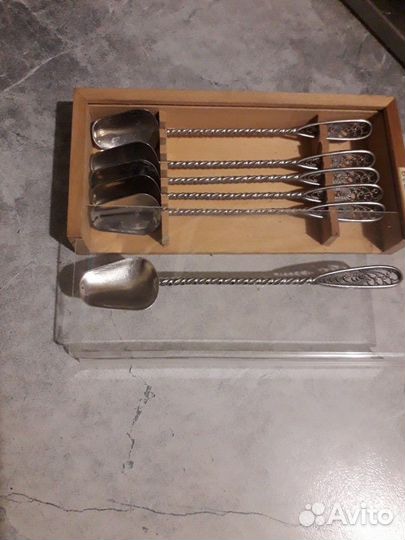 Ложка чайная с винтовой ручкой (фил