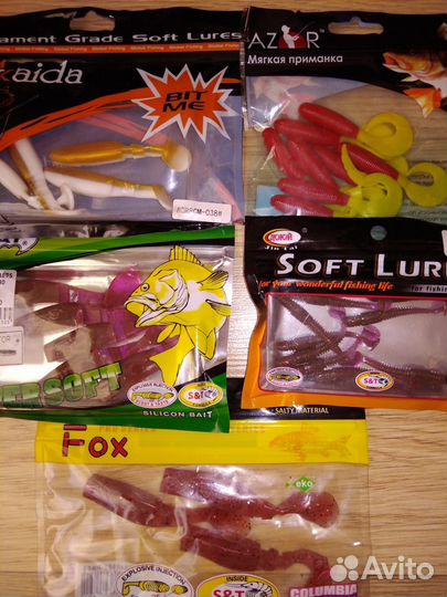 Мягкие приманки