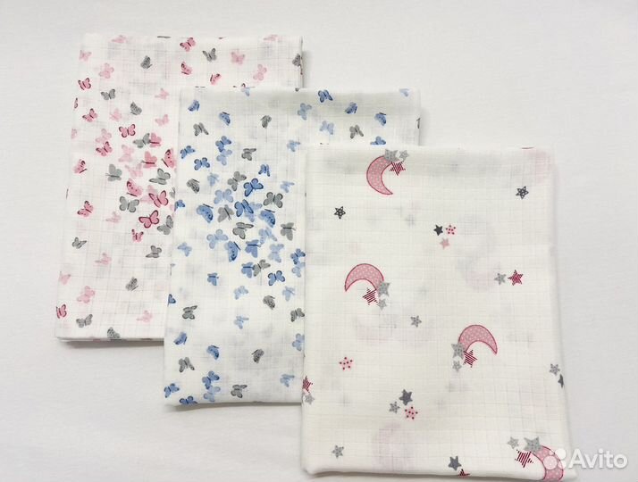 Муслиновые пеленки новые