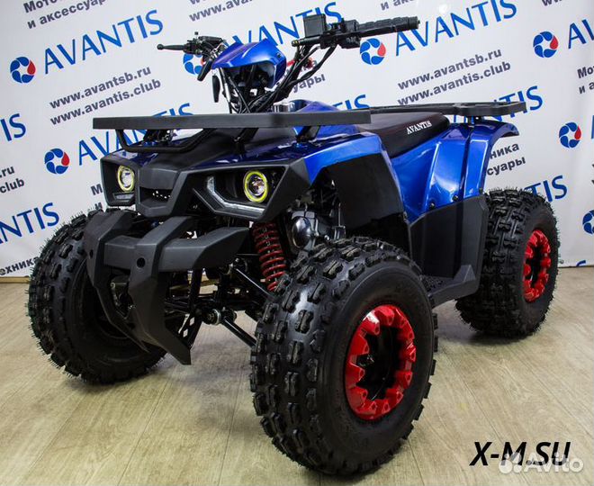 Квадроцикл avantis hunter 8 NEW синий
