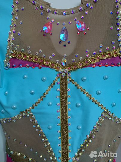 Купальник гимнастический для выступлений