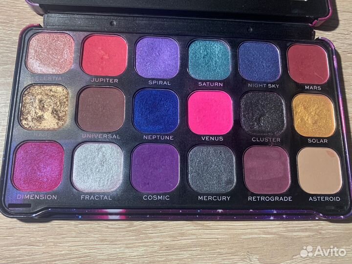 Тени Revolution Makeup