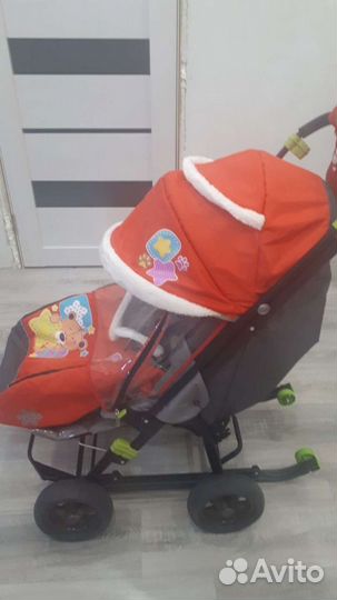 Детские санки коляска