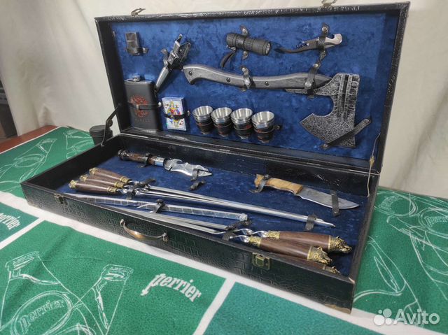 Набор для шашлыка подарочный шампура