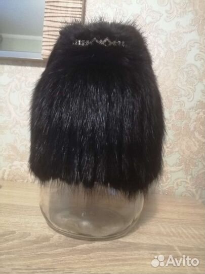 Шапка норковая женская