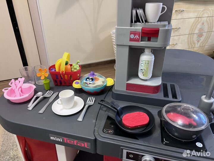 Детская кухня smoby tefal большая