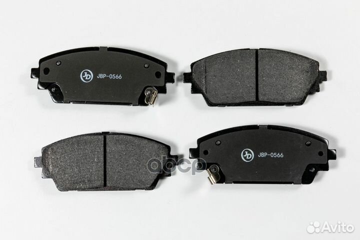 Колодки тормозные дисковые, передние jbp0566 Just