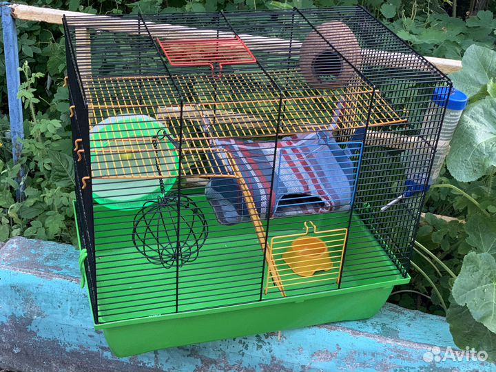Клетка для хомяков крыс мышей грызунов