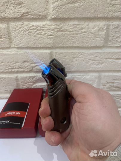 Газовая зажигалка горелка Jobon 3 сопла