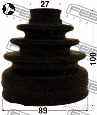 Пыльник шрус внутренний комплект 89x100x27