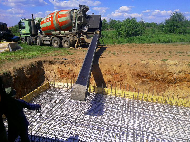 Бетон с доставкой в миксерах