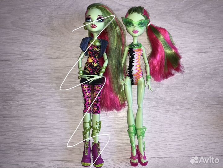 Monster High френки, венера, спектра, лагуна