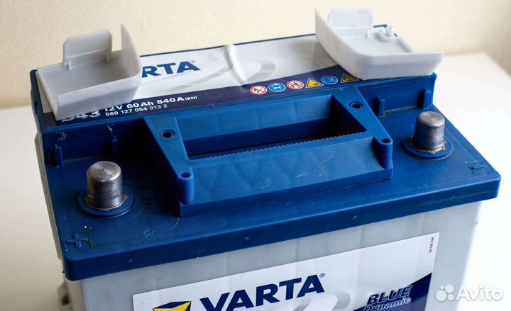 Аккумулятор varta 12v 60ah 540a