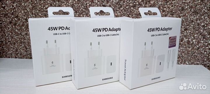 Зарядное устройство samsung 45W 5A