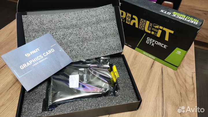 Видеокарта Palit GTX 1650 super StormX OC 4GB