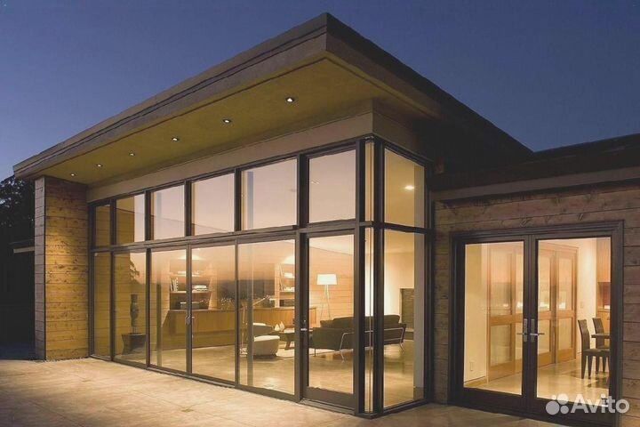 Остекление домов и коттеджей