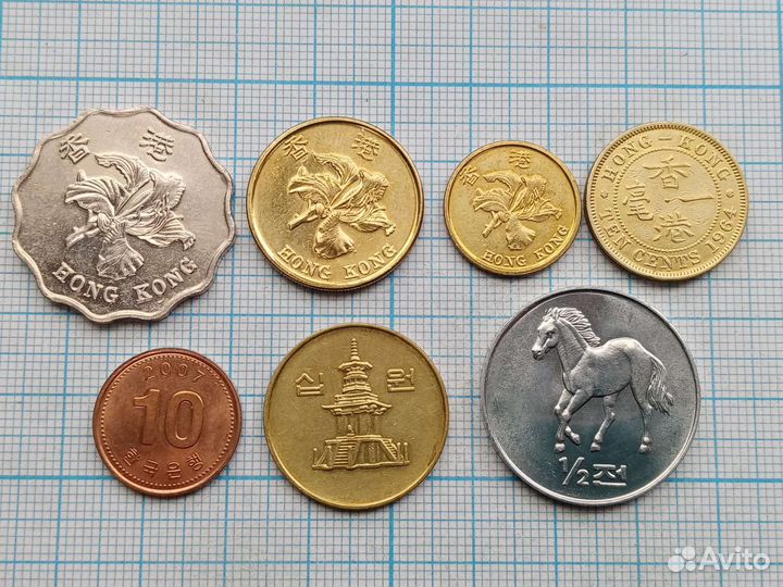 Монеты стран Азии