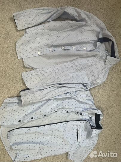 Школьный костюм для мальчика 134 синий