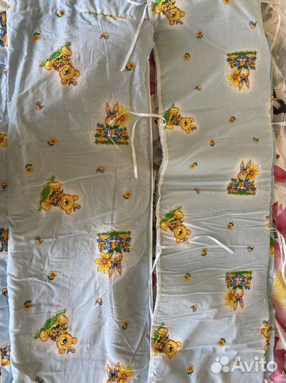 Бортики в детскую кроватку бу