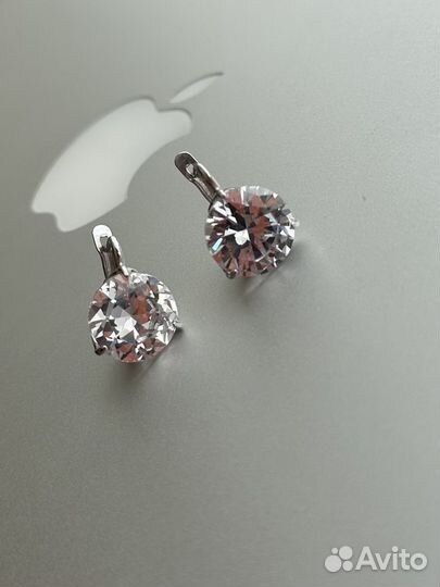 Серьги серебро 925