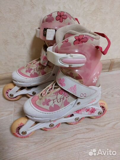 Роликовые коньки раздвижные 30-33 р