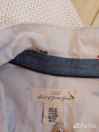 Рубашка для мальчика 9-10 лет